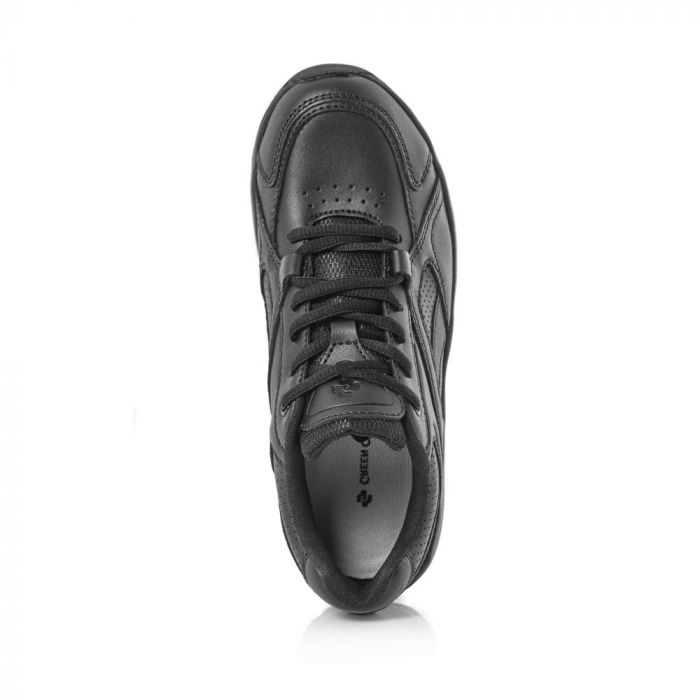 Green Cross - Women Black Leather Running