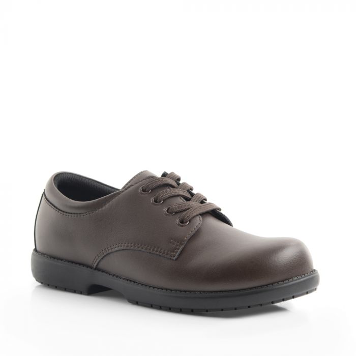 Green Cross - Boys School Shoe Lace Up - Brown