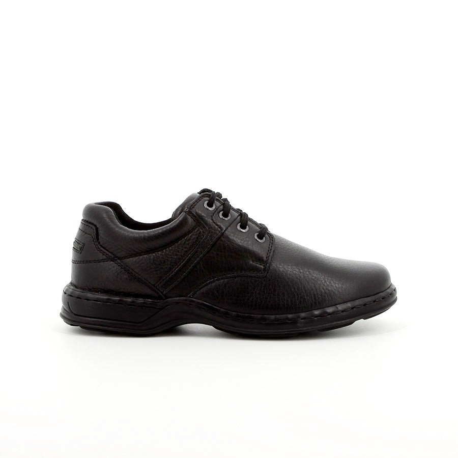 Hush Puppies Men Bennet Black Lace-Up Shoe