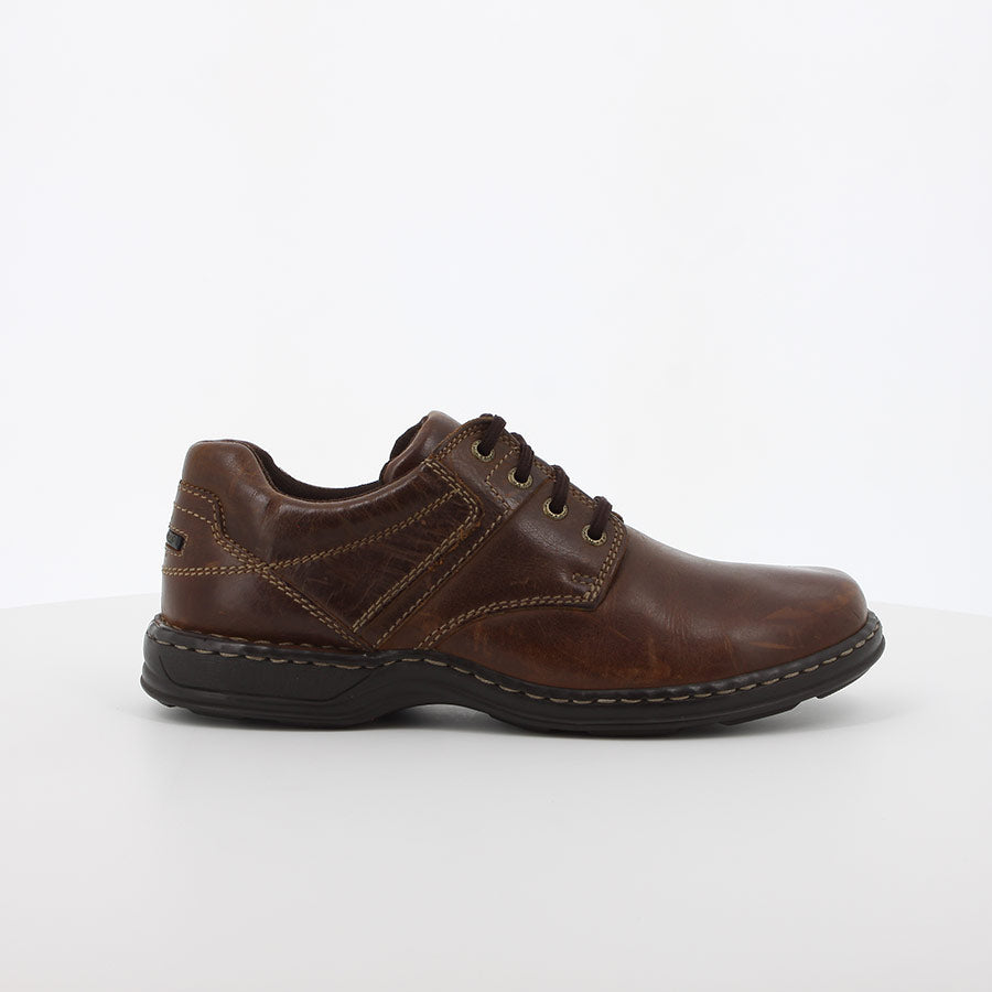Hush Puppies Men Bennet Chestnut Lace-Up Shoe