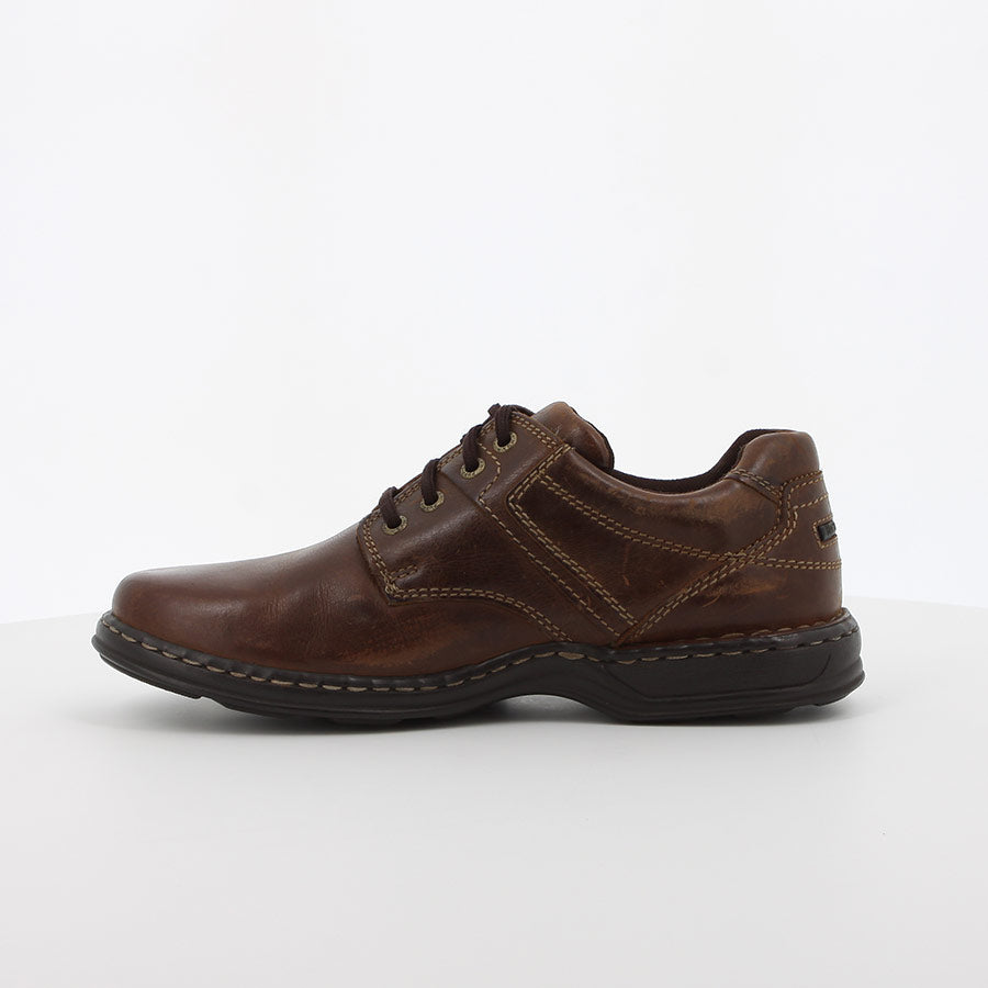 Hush Puppies Men Bennet Chestnut Lace-Up Shoe