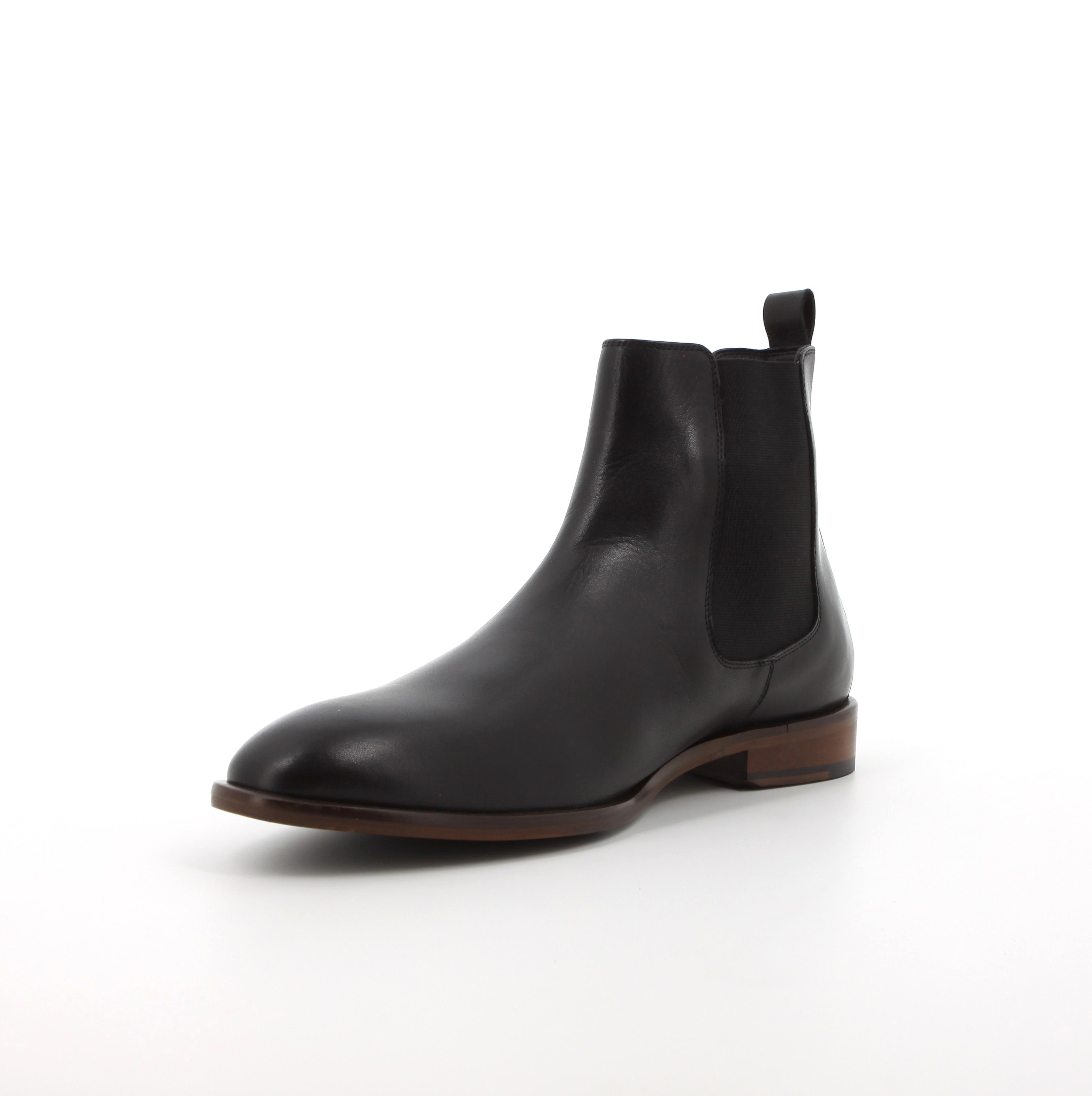 Hush Puppies Men's Flex Chelsea Formal Leather Ankle Boot - Black