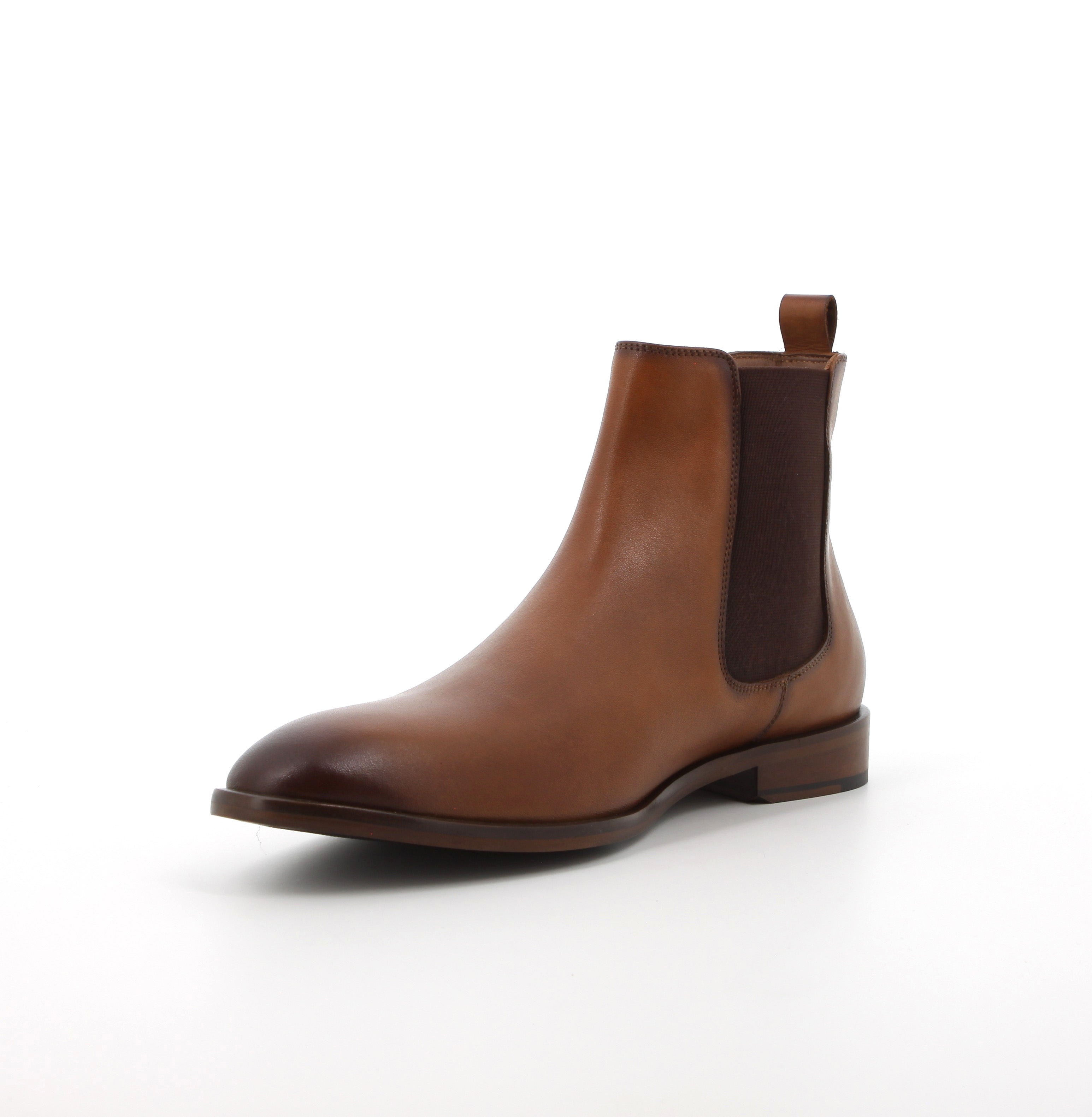 Hush Puppies Men's Flex Chelsea Formal Leather Ankle Boot - Waxed-Brown
