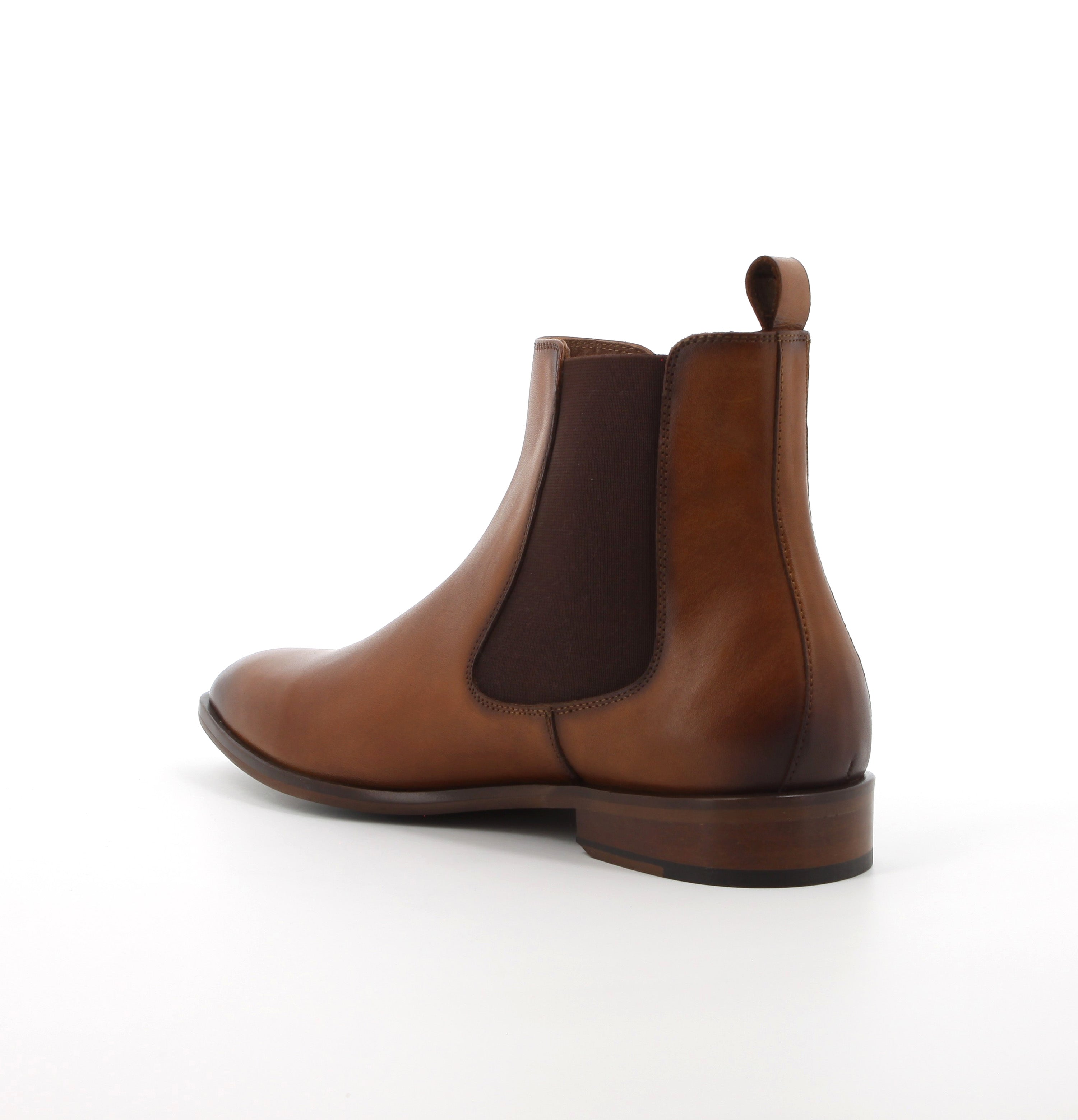 Hush Puppies Men's Flex Chelsea Formal Leather Ankle Boot - Waxed-Brown