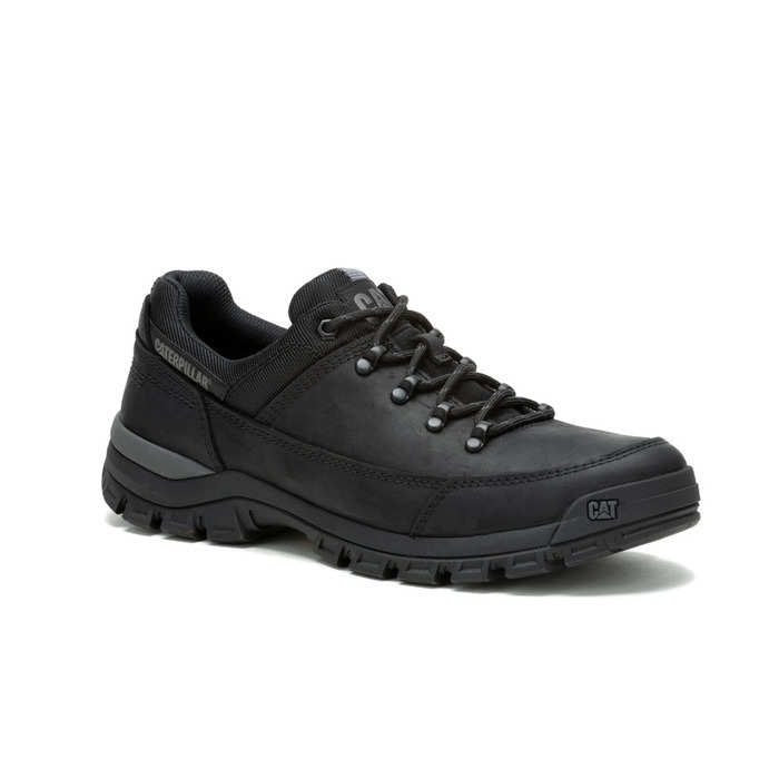 Caterpillar Men Black Threshold Lace-Up Low Shoe