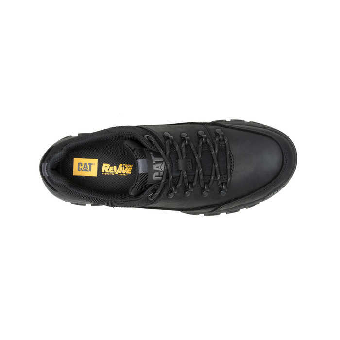 Caterpillar Men Black Threshold Lace-Up Low Shoe
