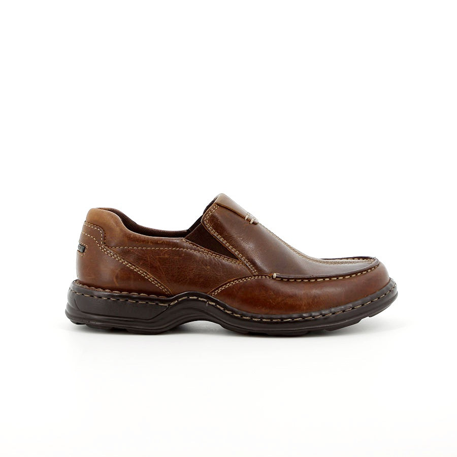 Hush Puppies Men's "Sawyer" Chestnut Slip-On Shoe