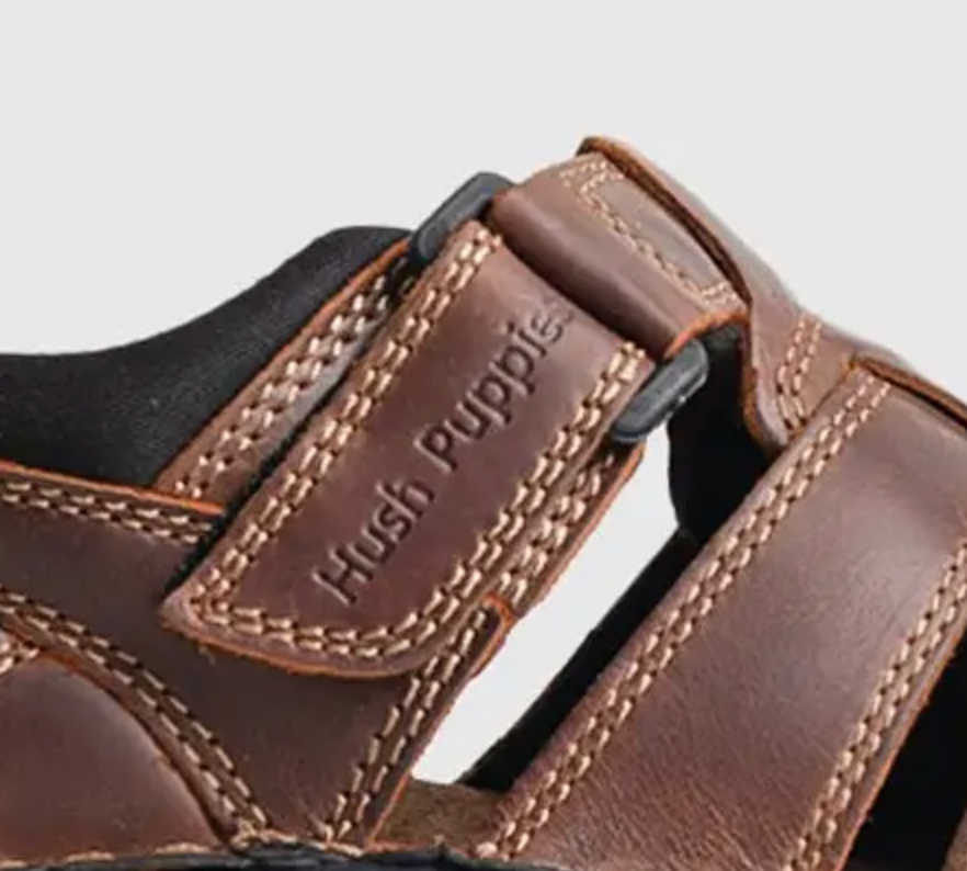 Hush Puppies Men's Outdoor Close Chestnut Sandal