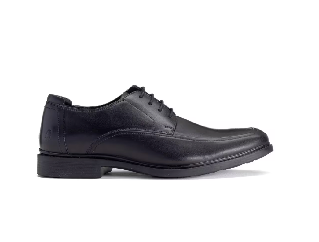 Hush Puppies Men's Thrope Leather Oxford Formal Shoe - Black
