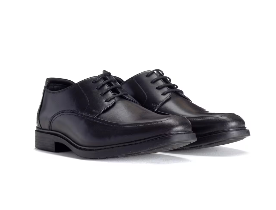 Hush Puppies Men's Thrope Leather Oxford Formal Shoe - Black