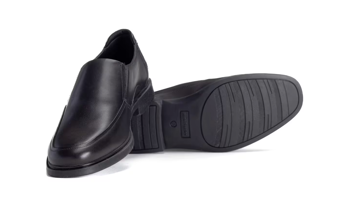 Hush Puppies Men's Jerry Leather Formal Shoe - Black