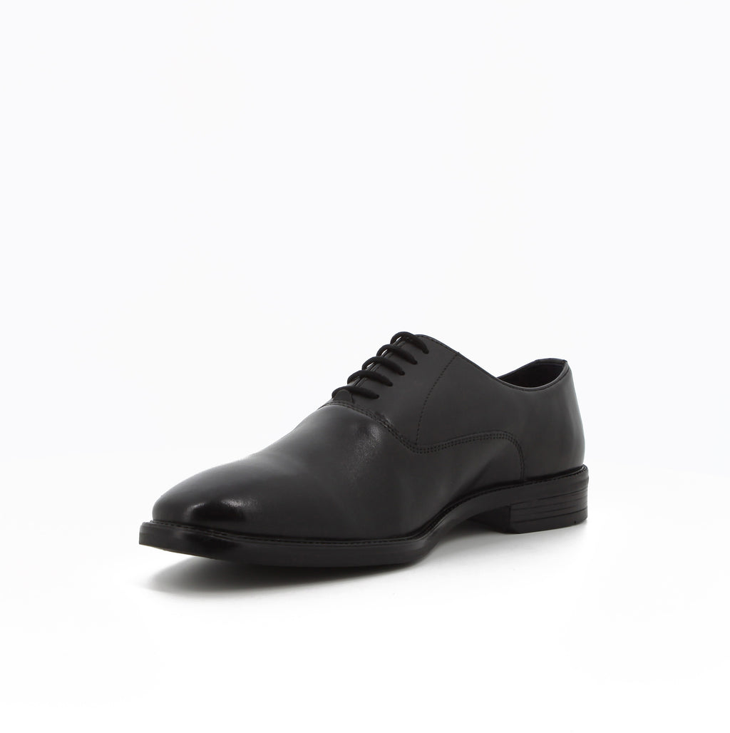 Hush Puppies - Men's Willie Leather Derby Formal Shoes- Black
