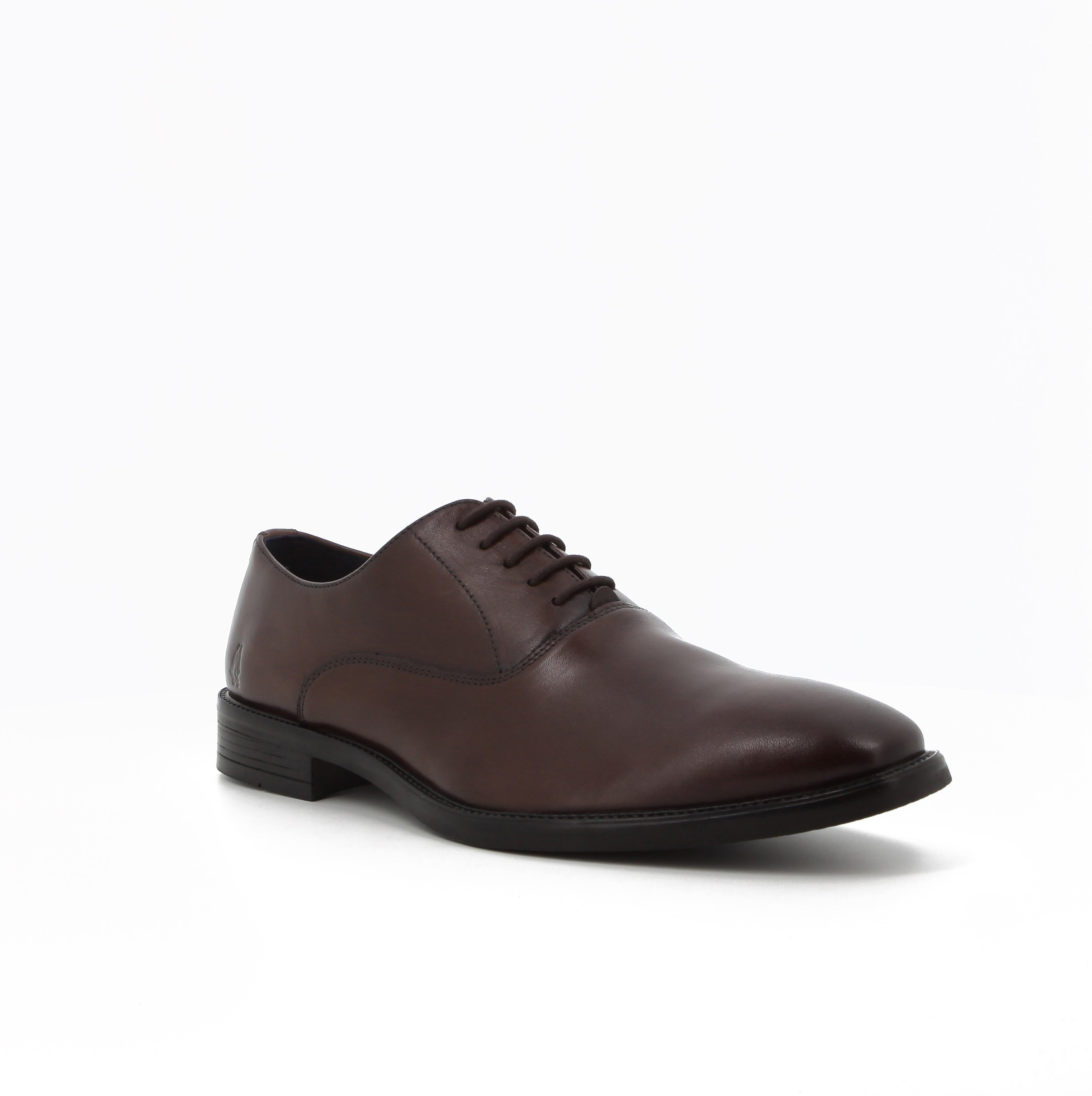 Hush Puppies - Men's Willie Leather Derby Formal Shoes - Waxed-Brown