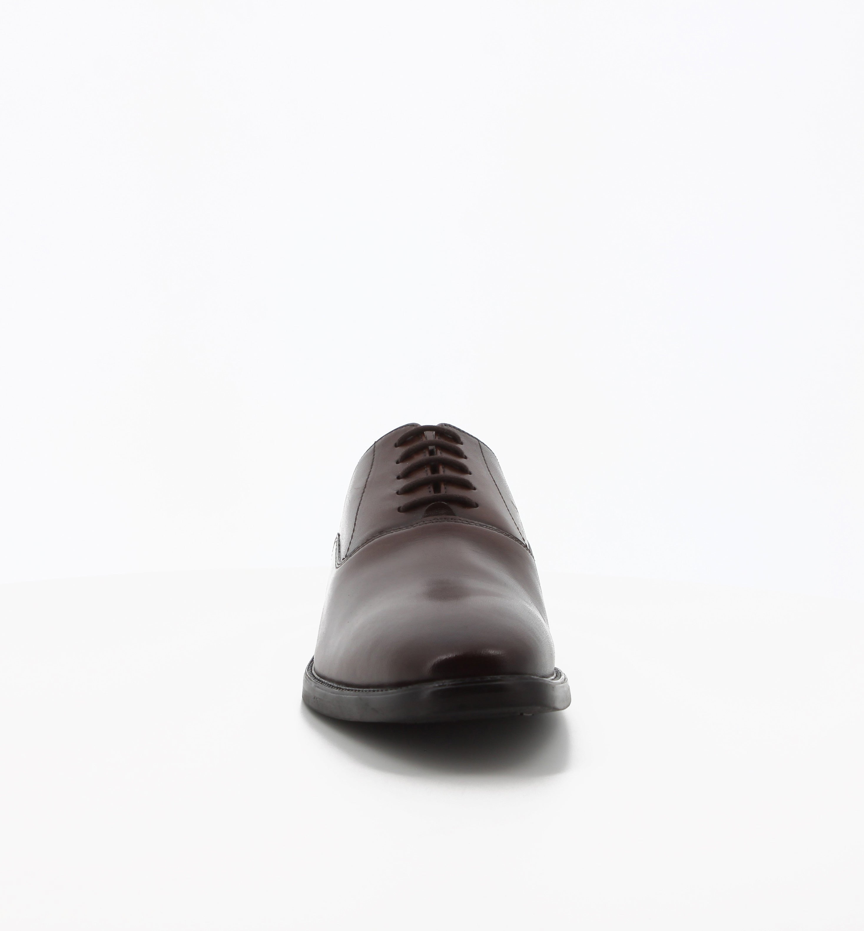 Hush Puppies - Men's Willie Leather Derby Formal Shoes - Waxed-Brown