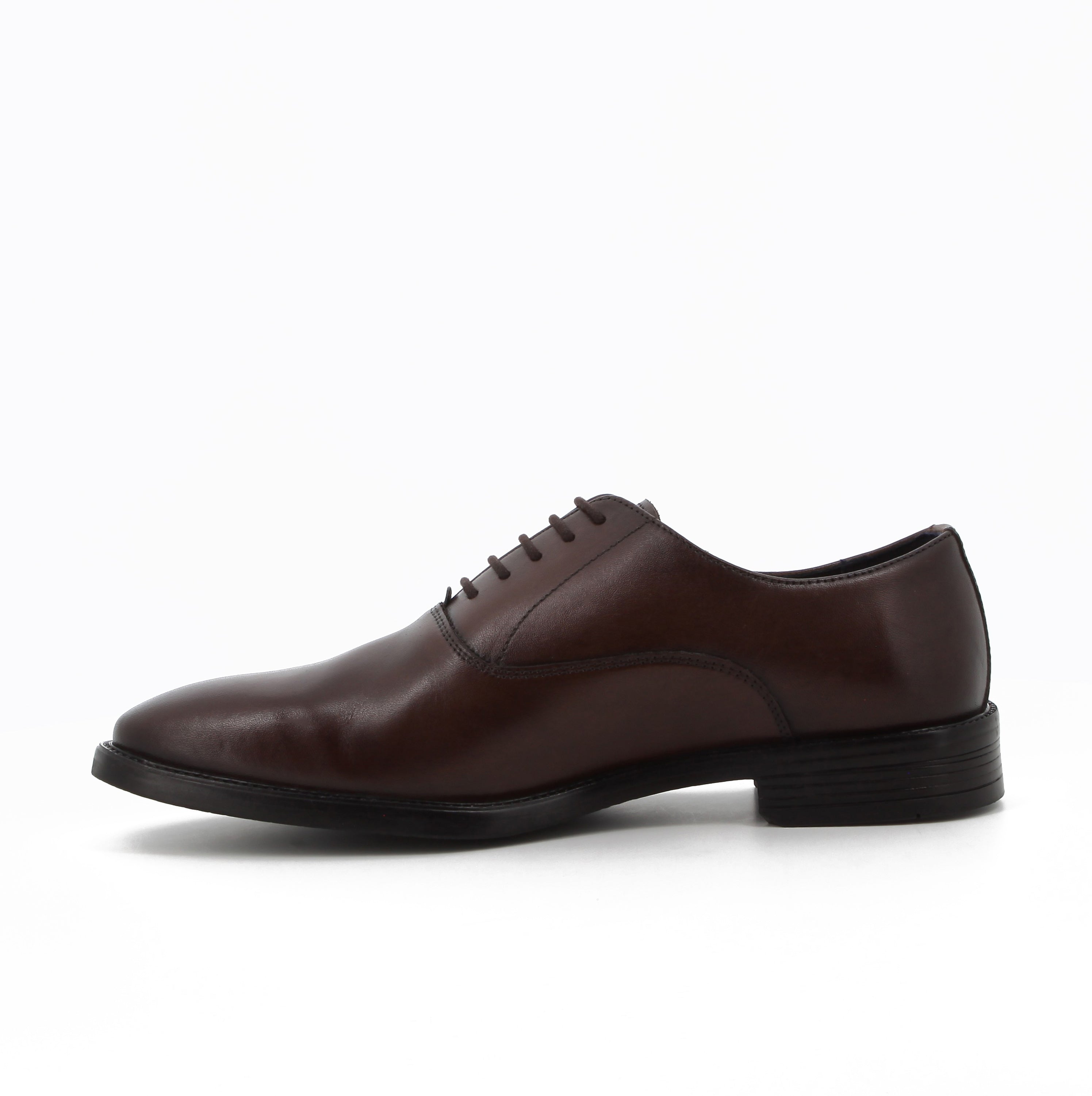 Hush Puppies - Men's Willie Leather Derby Formal Shoes - Waxed-Brown