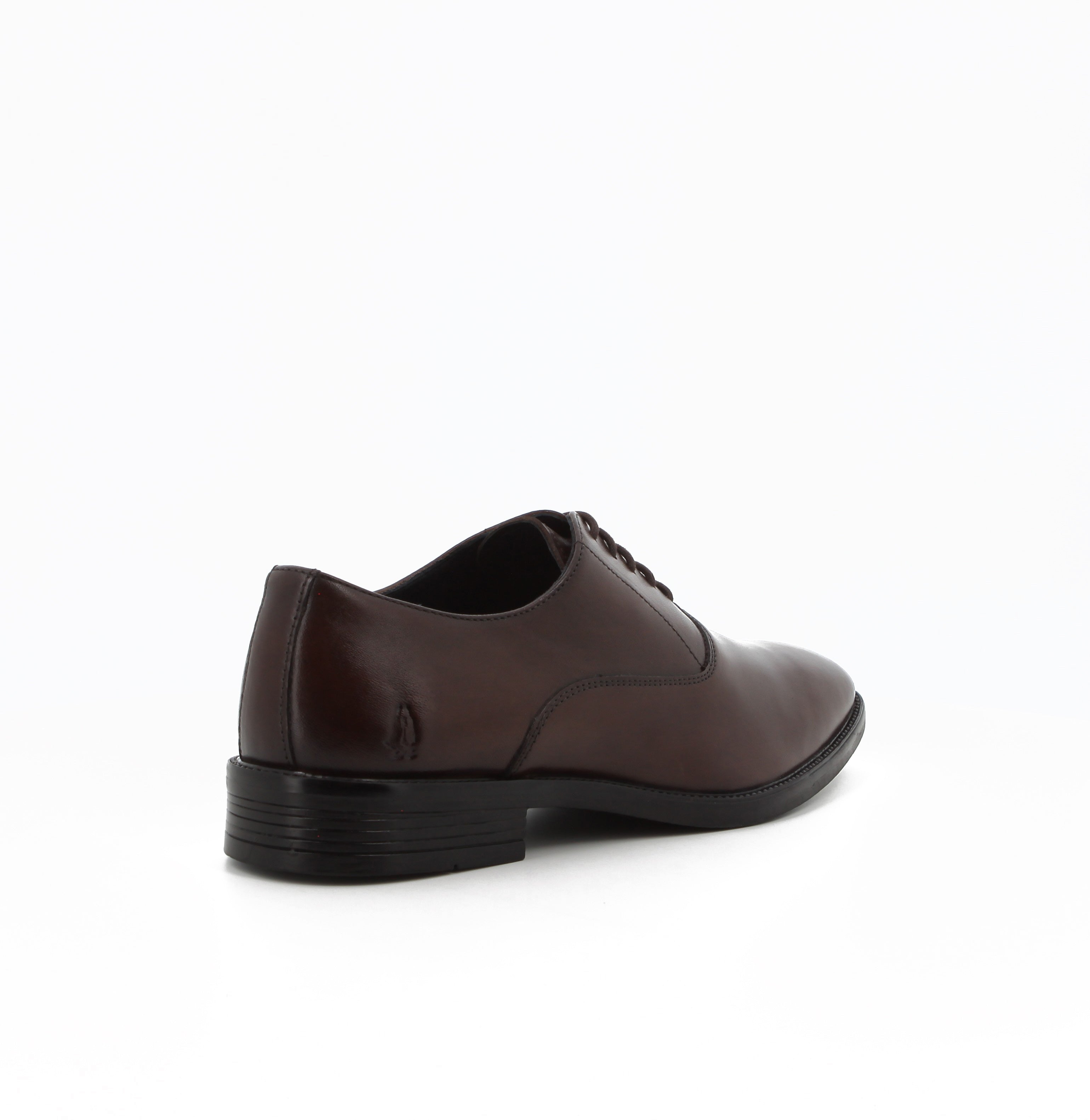Hush Puppies - Men's Willie Leather Derby Formal Shoes - Waxed-Brown