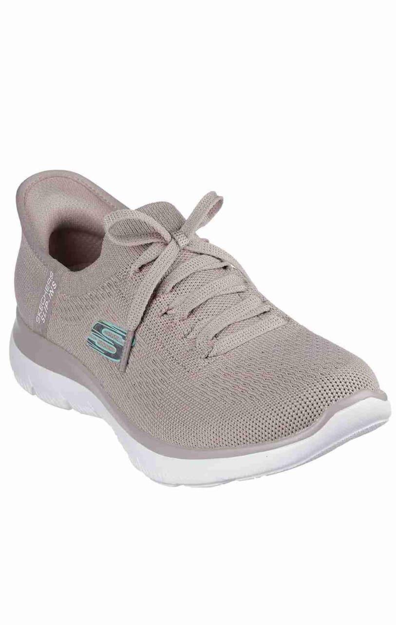 Skechers Women Casual Slip On Taupe