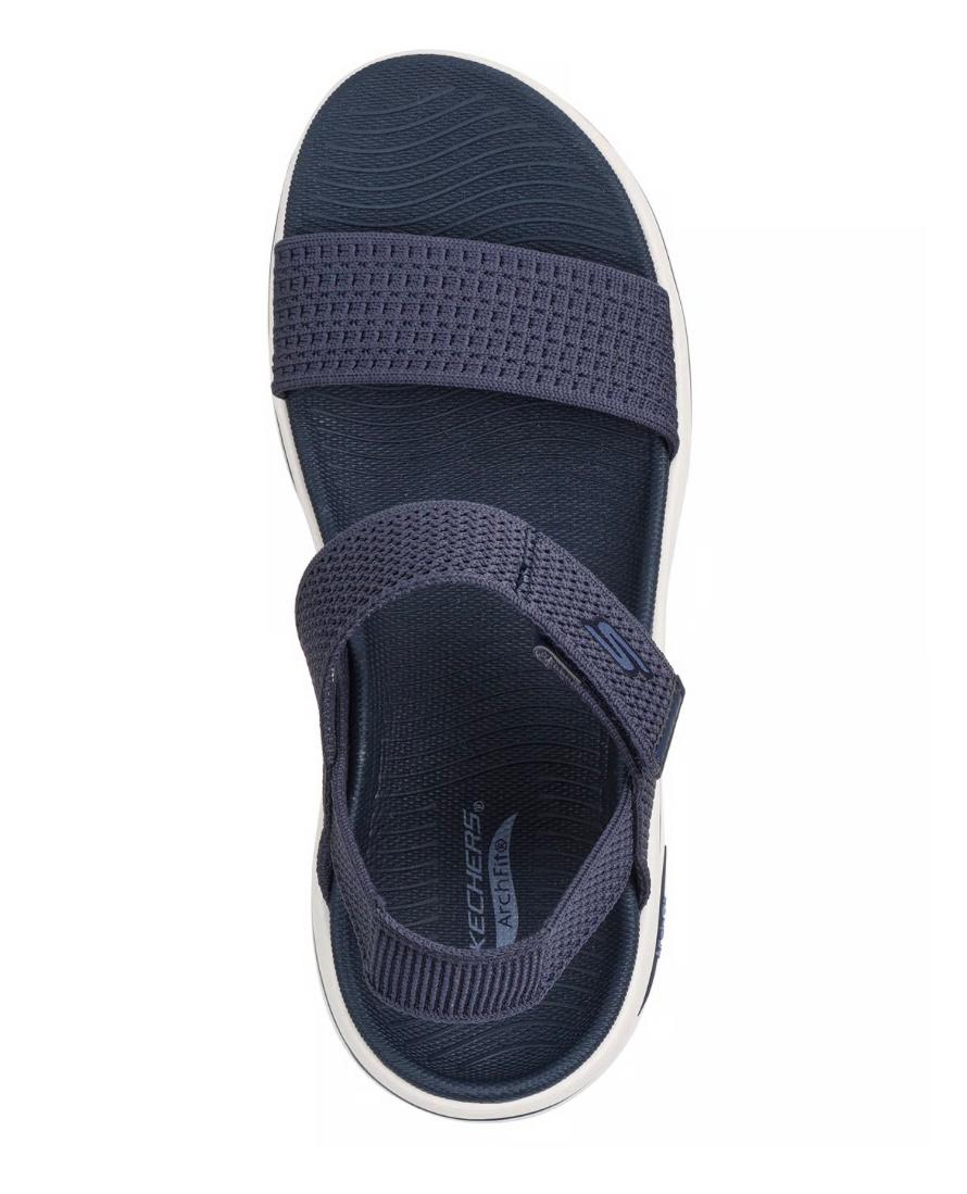 Skechers Women NAVY Sandal ARCH FIT