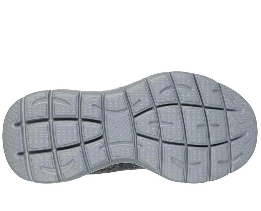 Skechers Men Charcoal/Grey Mesh Casual Slip On