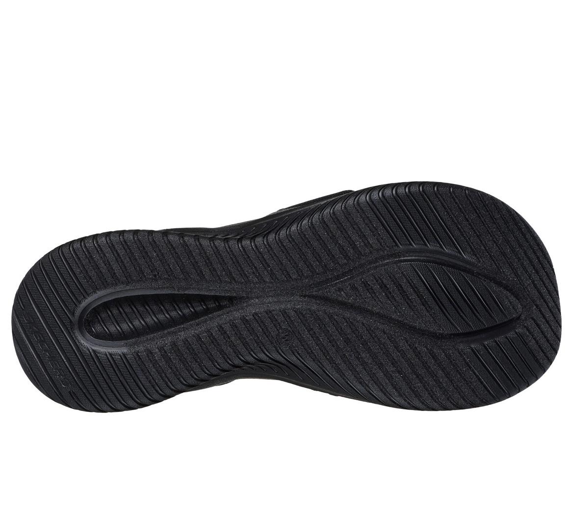 skechers Women Black Plain Slide Slip IN