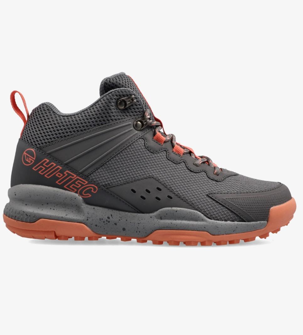 HI TEC Dark Grey Men Hiking High Top