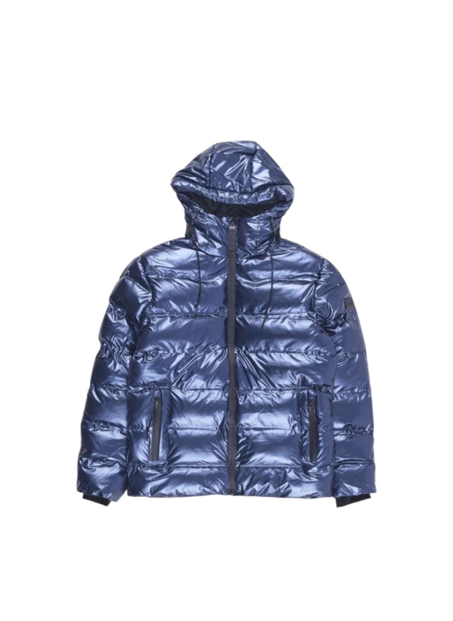 CUTTY Men BLUE Polyurethane Regular Puffer