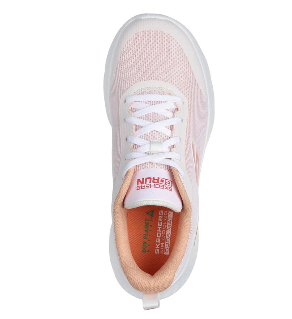 Skechers Women Light Pink Mesh Casual/Runing Lace Up