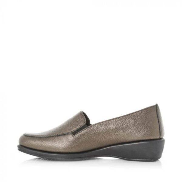 Green Cross Women's  Medium Wedge Slip-On Loafer - Image 4