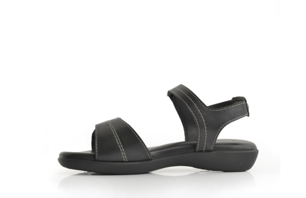 Green Cross Women Double Self Fastening Strap Sandal - Image 7