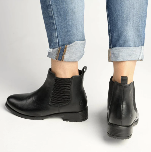 Hush Puppies Women GIGI Black Ankle Boots - Image 4