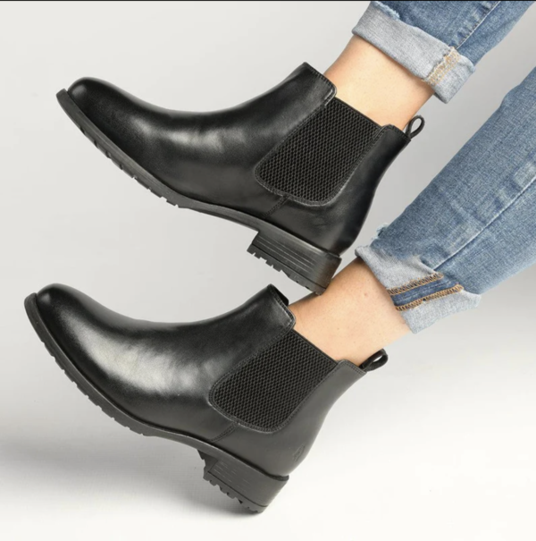 Hush Puppies Women GIGI Black Ankle Boots - Image 3