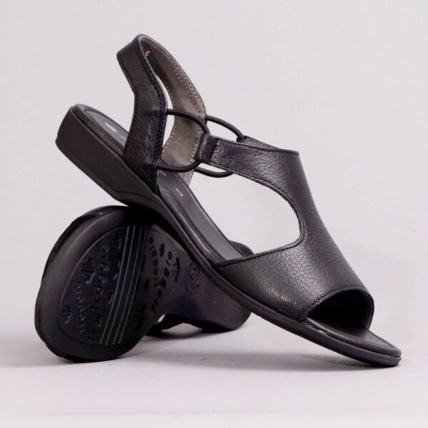 Froggie Women Slide Slingback T-Bar Flat Sandal - Image 13