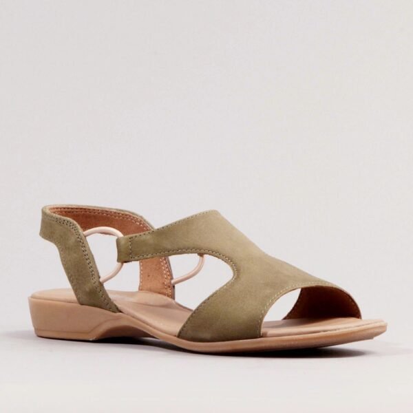 Froggie Women Slide Slingback T-Bar Flat Sandal - Image 7