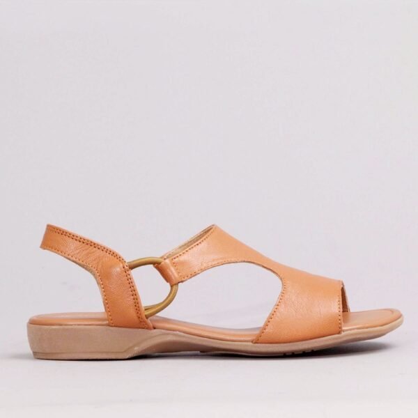 Froggie Women Slide Slingback T-Bar Flat Sandal - Image 4