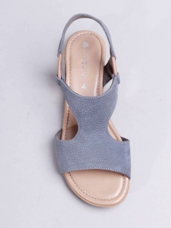 Froggie Women Slide Slingback T-Bar Flat Sandal - Image 14