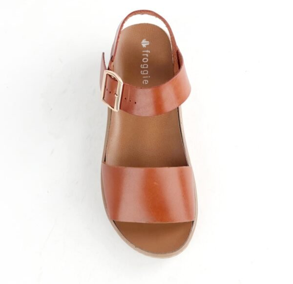 Froggie - Women's Sandra Double Band Medium Wedge Sandal - Image 7
